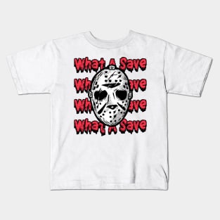 What A Save - Hockey Kids T-Shirt